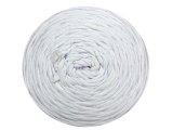 Spaghetti cotton BIAŁY cena za 1 sztukę około 120m włóczka z recyklingu t-shirt nici bawełna sklep z włóczkami Warszawa
