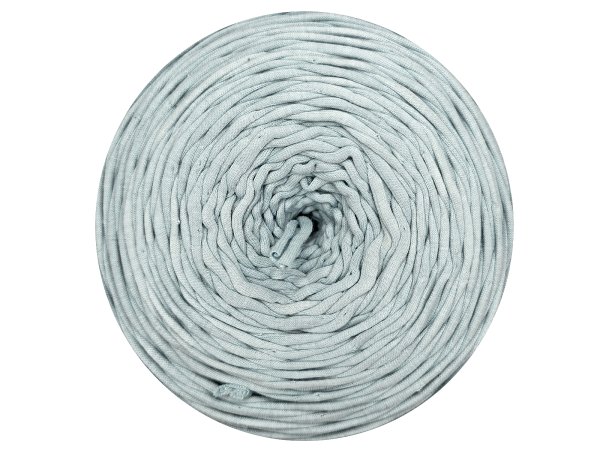 Spaghetti cotton BŁĘKITNY SPŁOWIAŁY  cena za 1 sztukę około 120m włóczka z recyklingu t-shirt nici bawełna