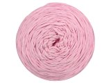 Spaghetti cotton RÓŻ JASNY PASTELOWY cena za 1 sztukę około 120m włóczka z recyklingu t-shirt nici bawełna sklep