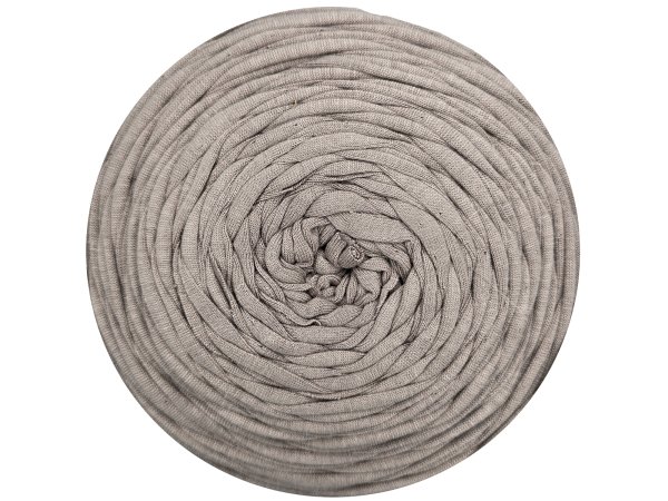 Spaghetti cotton BEŻ ZIMNY JASNY cena za 1 sztukę około 120m włóczka z recyklingu t-shirt nici bawełna sklep
