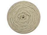 Spaghetti cotton BEŻ PIASEK cena za 1 sztukę około 120m włóczka z recyklingu t-shirt nici bawełna