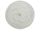 Spaghetti cotton ECRU KREM cena za 1 sztukę około 120m włóczka z recyklingu t-shirt nici bawełna
