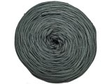 Spaghetti cotton SZARY CIEMNY GŁADKI cienki cena za 1 sztukę około 120m włóczka z recyklingu t-shirt nici bawełna