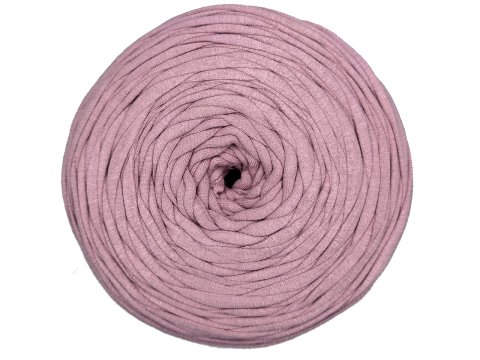 Spaghetti cotton RÓZ INDYJSKI cena za 1 sztukę około 120m włóczka z recyklingu t-shirt nici bawełna sklep