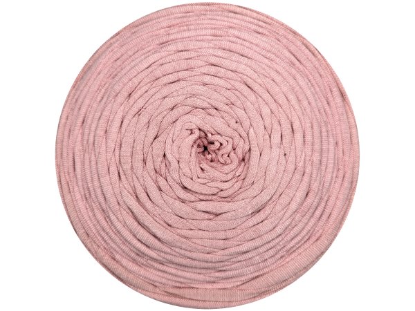 Spaghetti cotton RÓŻ BRZOSKWINIOWY cena za 1 sztukę około 120m włóczka z recyklingu t-shirt nici bawełna sklep
