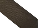 Ryps 50mm 247 Brąz Czekolada taśma tasiemka wstążka rypsowa 25m francuska tasiemki rypsowe w najlepszej jakości