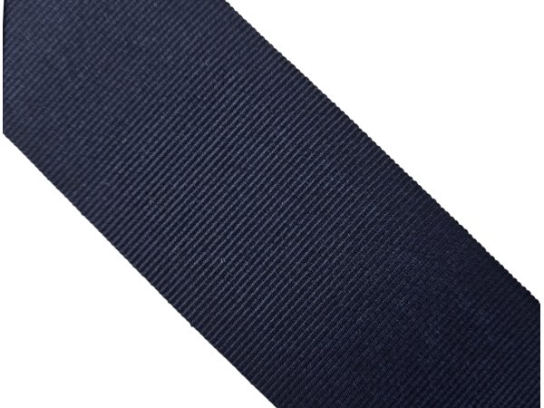 Ryps 50mm 279 Granat Czarny taśma tasiemka wstążka rypsowa 25m francuska tasiemki rypsowe w najlepszej jakości