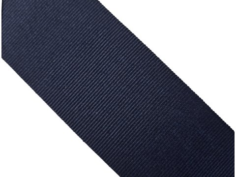 Ryps 50mm 279 Granat Czarny taśma tasiemka wstążka rypsowa 25m francuska tasiemki rypsowe w najlepszej jakości