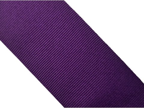 Ryps 50mm 286 Fiolet Ciemny Ostry taśma tasiemka wstążka rypsowa 25m francuska tasiemki rypsowe w najlepszej jakości