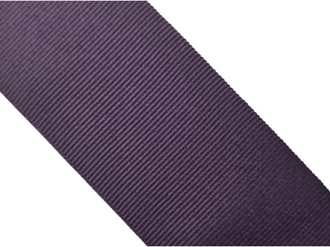 Ryps 50mm 444 Fiolet Ciemny Spłowiały taśma tasiemka wstążka rypsowa 25m francuska tasiemki rypsowe w najlepszej jakości