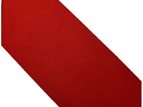 Ryps 50mm 204 Czerwony taśma tasiemka wstążka rypsowa 25m francuska tasiemki rypsowe w najlepszej jakości