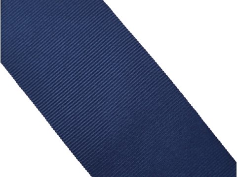 Ryps 50mm 319 Niebieski Spłowiały taśma tasiemka wstążka rypsowa 25m francuska tasiemki rypsowe w najlepszej jakości