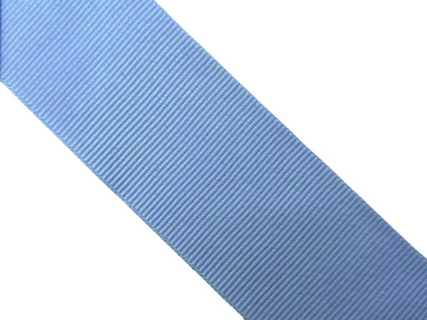 Ryps 38mm 262 Błękitny taśma tasiemka wstążka rypsowa 25m francuska tasiemki rypsowe w najlepszej jakości