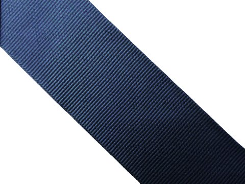 Ryps 38mm 319 Niebieski Spłowiały taśma tasiemka wstążka rypsowa 25m francuska tasiemki rypsowe w najlepszej jakości