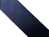 Ryps 38mm 279 Granatowy Najciemniejszy Navy taśma tasiemka wstążka rypsowa 25m francuska tasiemki rypsowe w najlepszej jakości