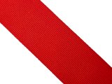 Ryps 38mm 204 Czerwony taśma tasiemka wstążka rypsowa 25m francuska tasiemki rypsowe w najlepszej jakości