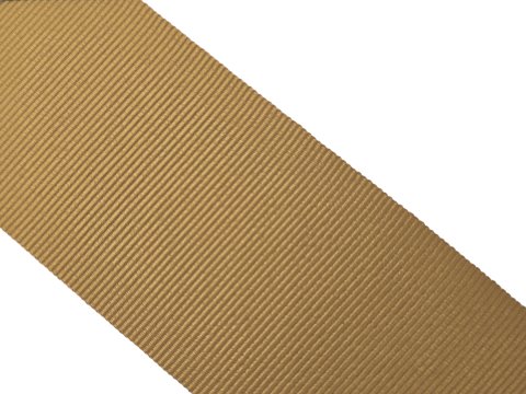 Ryps 50mm 425 Camel Spłowiały taśma tasiemka wstążka rypsowa 25m francuska tasiemki rypsowe w najlepszej jakości