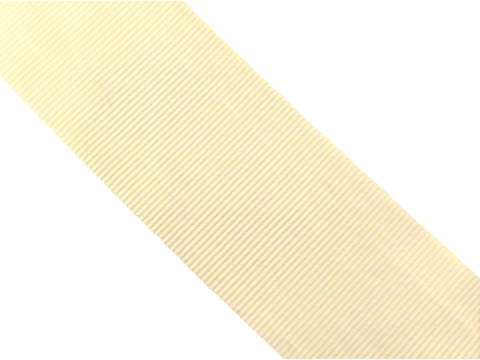 Ryps 38mm 245 Krem Wanilia taśma tasiemka wstążka rypsowa 25m francuska tasiemki rypsowe w najlepszej jakości