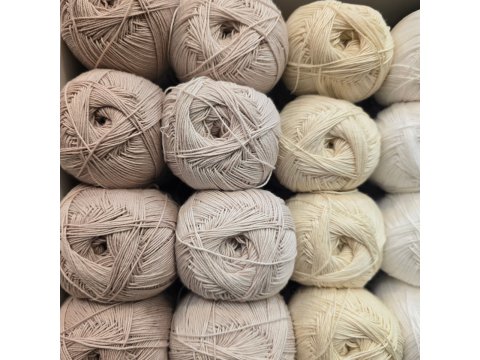 HEKLEGARN włóczka 826 Granatowa Viking Garn 100g 500m bawełna cienka matowa na dzianiny obrusy poduszki narzuty tylko Goldpol