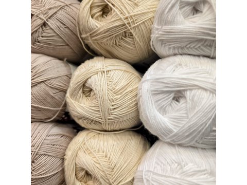 HEKLEGARN włóczka 826 Granatowa Viking Garn 100g 500m bawełna cienka matowa na dzianiny obrusy poduszki narzuty tylko Goldpol