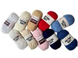 COTTON SOFT 01 BIAŁY 100g 600m YarnArt cieńka włóczka bawełniana na sweter letni, obrus ombre w najniższej cenie w Warszawie-POL