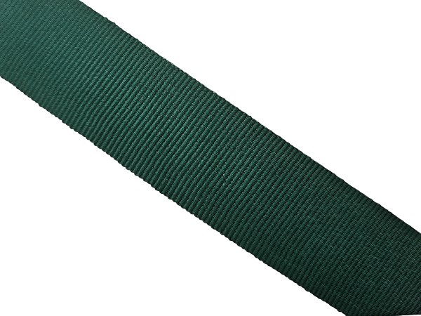 Ryps 25mm 306 Zielony Butelka francuska taśma tasiemka wstążka rypsowa 25m francuskie tasiemki rypsowe w hurtownia rypsów