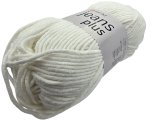 JEANS PLUS 01 BIAŁY OFF WHITE 100g 160m bawełna mix YarnArt włóczka całoroczna dla dzieci na maskotki sklep z włóczkami