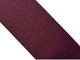 Ryps 50mm 385 Bordo Wiśnia taśma tasiemka wstążka rypsowa 1m francuska tasiemki rypsowe w najlepszej jakości
