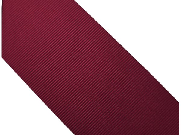 Ryps 50mm 338 Bordo Rudy taśma tasiemka wstążka rypsowa 1m francuska tasiemki rypsowe w najlepszej jakości