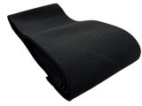 Guma tkana 10cm 100mm tkana Czarna cena za Hurt 25m gumka krawiecka odzieżowa do rehabilitacji mebli hurtownia gum Warszawa