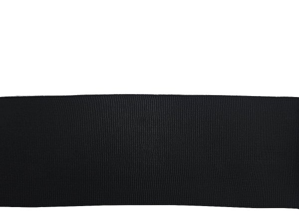 Guma tkana 10cm 100mm tkana Czarna cena za detal 1m gumka krawiecka odzieżowa do rehabilitacji mebli hurtownia gum Warszawa