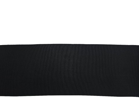 Guma tkana 10cm 100mm tkana Czarna cena za detal 1m gumka krawiecka odzieżowa do rehabilitacji mebli hurtownia gum Warszawa
