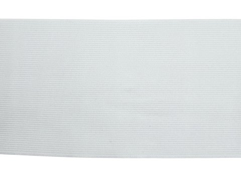 Guma tkana 10cm 100mm tkana Biała cena za Hurt 25m gumka krawiecka odzieżowa do rehabilitacji mebli hurtownia gum Warszawa