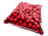 Korale drewniane 25mm NATURALNE hurt 1kg koraliki lakierowane z dużą dziurką paciorki makrama hurtownia korali Warszawa