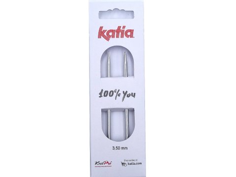 Druty 3,5mm aluminiowe wymienne KnitPro by Katia idealne wygodne w podróży sklep z włóczkami i akcesoriami Kati Warszawa