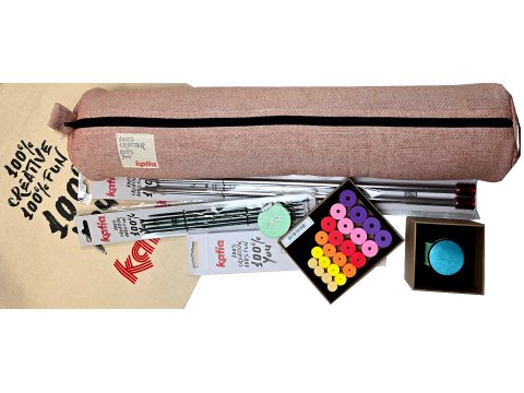 Druty 7mm drewniane wymienne KnitPro by Katia idealne wygodne w podróży sklep z włóczkami i akcesoriami Kati Warszawa