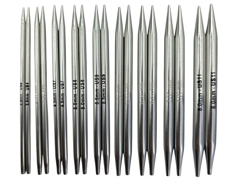 Druty 8mm aluminiowe wymienne KnitPro by Katia idealne wygodne w podróży sklep z włóczkami i akcesoriami Kati Warszawa
