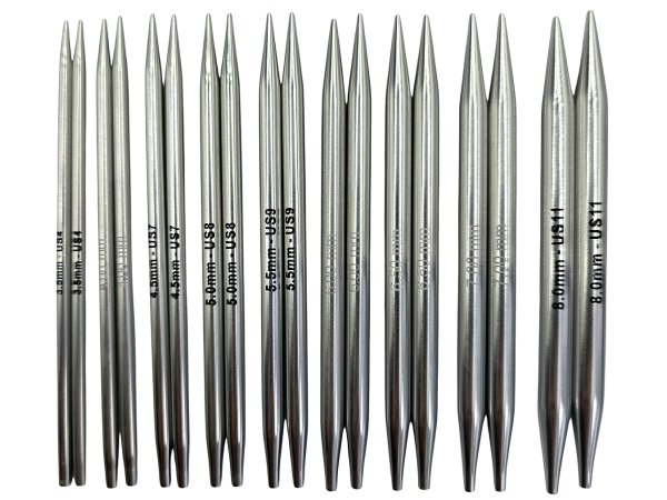 Druty 6mm aluminiowe wymienne KnitPro by Katia idealne wygodne w podróży sklep z włóczkami i akcesoriami Kati Warszawa