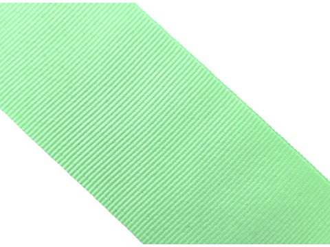 Ryps 50mm 227 Zielony Jasny Pistacja taśma tasiemka wstążka rypsowa 25m francuska tasiemki rypsowe w najlepszej jakości
