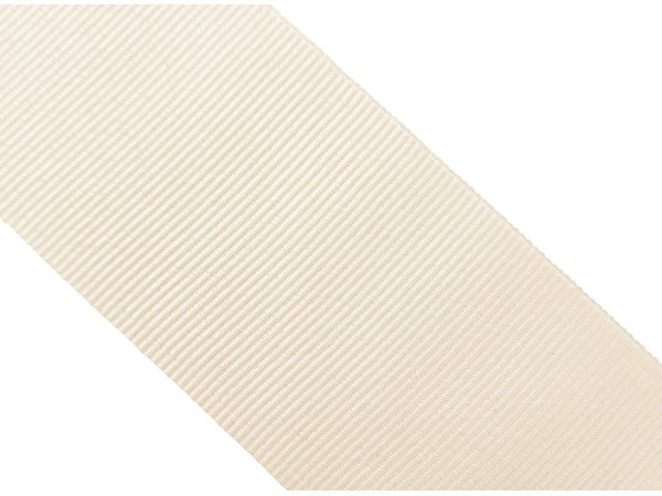 Ryps 38mm 245 Krem Wanilia taśma tasiemka wstążka rypsow 1m francuska tasiemki rypsowe w najlepszej jakości