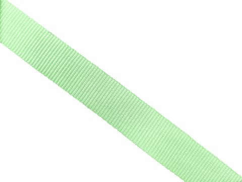 Ryps 15mm 227 Zielony Jasny 1m francuska taśma tasiemka wstążka rypsowa francuskie tasiemki rypsowe hurtownia wstążek