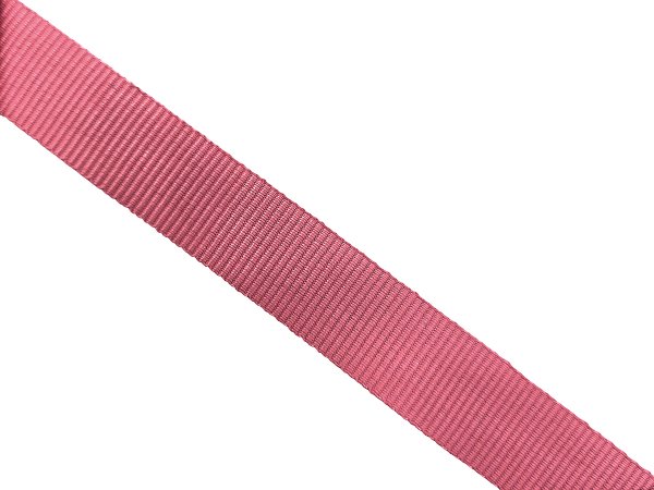 Ryps 15mm 298 Róż Indyjski 1m francuska taśma tasiemka wstążka rypsowa francuskie tasiemki rypsowe hurtownia wstążek