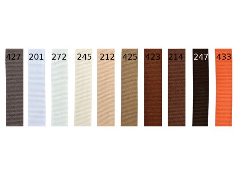 Ryps 15mm 447 Niebieski Zgaszony 1m francuska taśma tasiemka wstążka rypsowa francuskie tasiemki rypsowe hurtownia wstążek