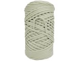 Sznurek 3mm 110m 190 SZARY JASNY ECRU ZGASZONY płaski 100% poliestrowy na torebki sklep hurtownia ze sznurkami Warszawa
