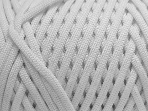 Sznurek 3mm 110m 680 SZARY CIEMNY płaski 100% poliestrowy na torebki sklep hurtownia ze sznurkami Warszawa