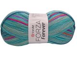 FORZA FOREVER 2711 MIX AQUA YarnArt 100g 420m melanż ombre włóczka skarpetkowa na ciepłe skarpety sklep GOLDPOL