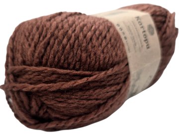 MELANGE WOOL K001892 BRĄZ...