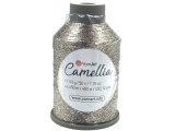 CAMELLIA NEW 418 BEŻ LATTE 50g 450m kordonek metalizowany YarnArt hurtownia kordonków Warszawa
