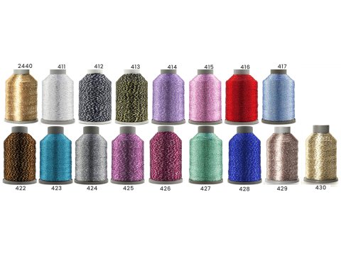 CAMELLIA NEW 411 SREBRNY SILVER 50g 450m kordonek metalizowany YarnArt hurtownia kordonków Warszawa