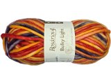 BULKY LIGHT 224 MIX ORANGE RED YELLOW PURPLE marki Rosarios4 100g 60m 100% wełna owcza czesankowa hurtownia włóczek najniższe